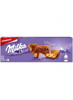 Бисквит MILKA Lula Cake кусочками молочного шоколада, 140г