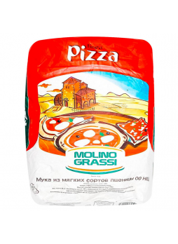 Мука пшеничная для пиццы MOLINO GRASSI, 25кг