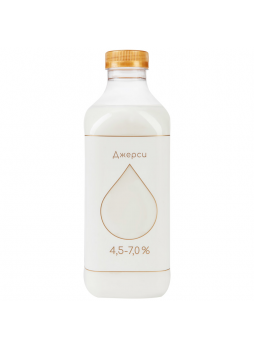 Молоко MOLOKO GROUP Джерси цельное пастеризованное 4,5-7% в пластиковой бутылке, 1 л