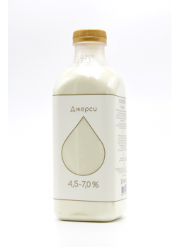 Молоко MOLOKO GROUP Джерси цельное пастеризованное 4,5-7% в пластиковой бутылке, 1 л