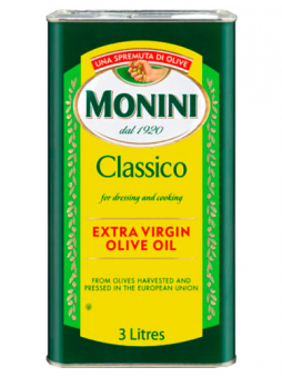 Масло оливковое MONINI Extra Virgin, 3л