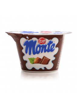 Десерт MONTE MAX с шоколадом и лесными орехами 13,3% 150г БЗМЖ