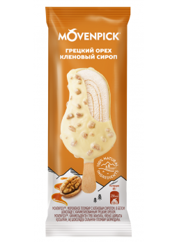 Мороженое MOVENPICK пломбир грецкий орех кленовый сироп БЗМЖ 69г