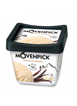 Мороженое пломбир MOVENPICK Ваниль контейнер, 450мл