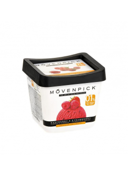 Мороженое сорбет MOVENPICK Малина-Клубника контейнер, 900мл