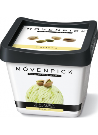 Мороженое пломбир MOVENPICK Фисташка контейнер, 900мл оптом