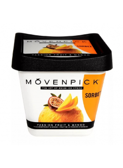 Мороженое пломбир MOVENPICK Манго-маракуйя контейнер, 1420г