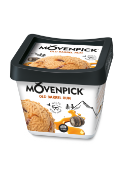 Мороженое MOVENPICK Пломбир с ромом, 533 г