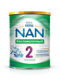 Сухая молочная смесь Nestle NAN 2 Кисломолочный, 400 г