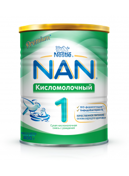 Сухая смесь NAN кисломолочный 1, 400г