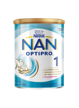 Смесь молочная NAN 1 Optipro, 800г оптом