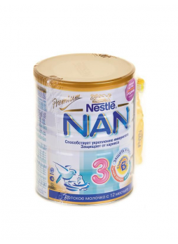 Сухая смесь молочная NAN 3, 800 г