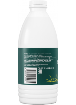 Кефир из молока Нашей дойки 3,2-4%, 930г БЗМЖ