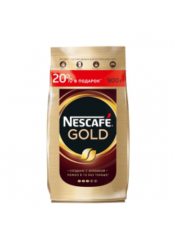 Кофе NESCAFE Gold пакет, 900г