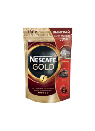 Кофе Nescafe Gold растворимый 130г оптом