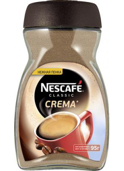Кофе NESCAFE Classic Crema, 95 г