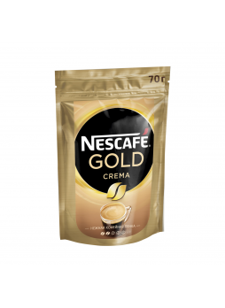 Кофе растворимый Nescafe Gold Crema 70г