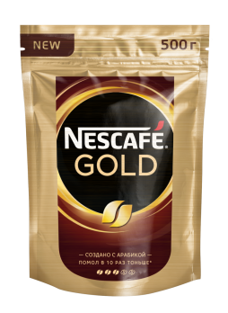 Nescafe Кофе растворимый сублимированный Gold 500г