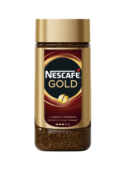 Кофе Nescafe Gold растворимый 190г