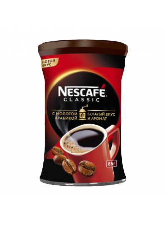 Кофе в жестяной банке Nescafe Classic NESСAFE, 85 г оптом