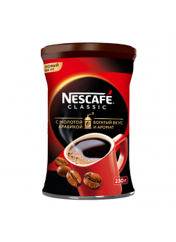 Кофе в жестяной банке NESCAFE CLASSIC, 230 г
