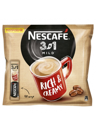 Кофе NESCAFE мягкий 3в1, 50x14,5г оптом
