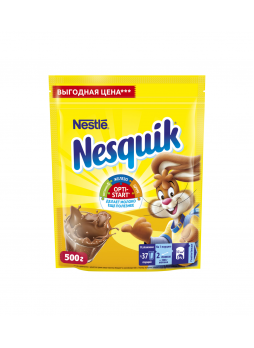 Nesquik Напиток шоколадный быстрорастворимый с какао 500г