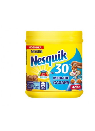 Какао-напиток Nesquik быстрорастворимый, 420г оптом