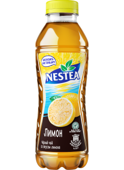 Чай холодный черный NESTEA лимон, 0,5л