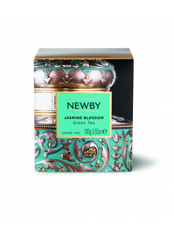 NEWBY Чай зеленый листовой Jasmine Blossom 100г