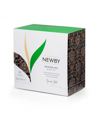 Чай черный NEWBY Darjeeling пакетированный, 50х2г оптом