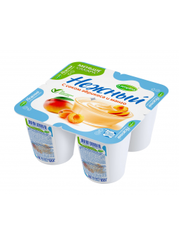 Йогурт НЕЖНЫЙ с соком абрикоса и манго 1,2%, 100г