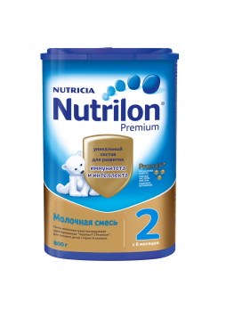 Молочная смесь Nutrilon Premium 2, 800г
