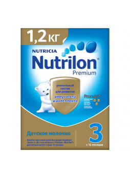 Детское молочко Nutrilon Premium 3, 1200г