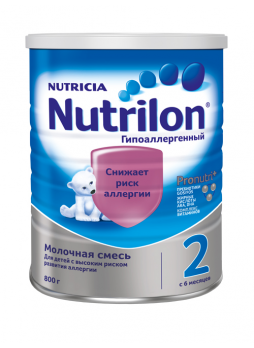 Молочная смесь Nutrilon Гипоаллергенный 2, 800г