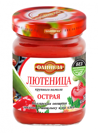 Лютеница ОЛИНЕЗА острая 260 г оптом