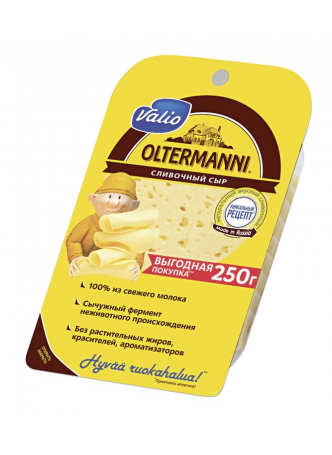 Сыр VIOLA Oltermanni сливочный нарезка 45%, 250г БЗМЖ оптом
