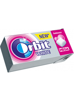 Жевательная резинка ORBIT White Mega Bubble, 16,4г