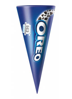 Мороженое OREO С дробленым печеньем рожок без заменителя молочного жира, 73 г