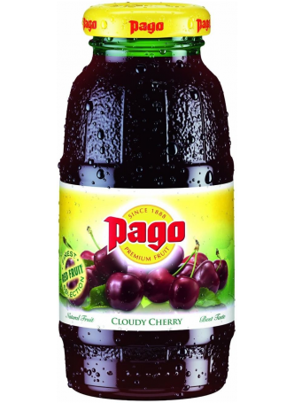 Нектар PAGO вишня амарена стекло, 0.2л оптом