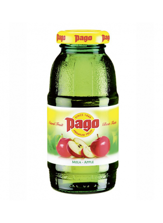 Сок PAGO яблоко стекло, 0,2л оптом
