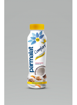 Питьевой йогурт PARMALAT безлактозный Мюсли Кокос без заменителя молочного жира, 290 г