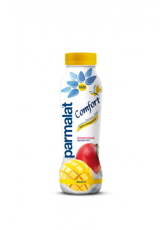 Йогурт питьевой манго PARMALAT, 290г БЗМЖ оптом
