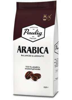 Paulig Кофе молотый Arabica 250г