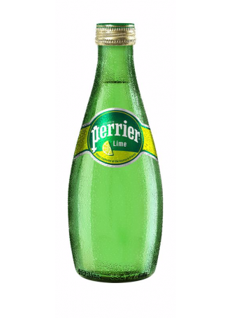 Напиток PERRIER безалкогольный газированный лайм 0,33л