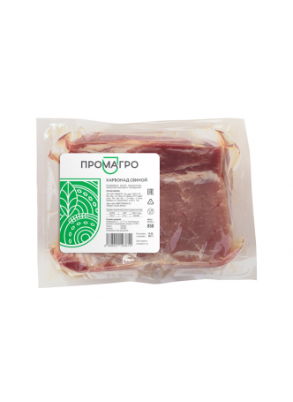 Карбонад свиной охлажденный вакуумная упаковка ПРОМАГРО оптом
