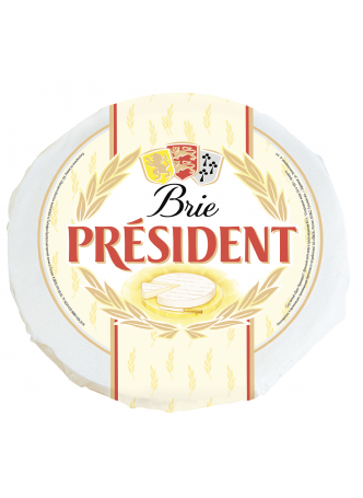 Сыр PRESIDENT Brie 60%, ~2,9кг БЗМЖ оптом