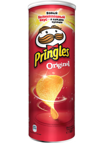 Pringles Чипсы картофельные Original, 165г оптом
