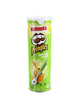 Pringles Чипсы картофельные Весенний лук 165г
