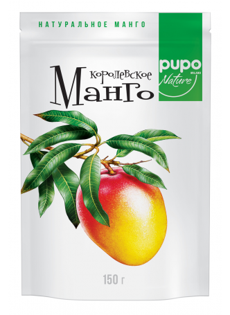 Фрукты PUPO сушеные Манго королевское, 150г оптом
